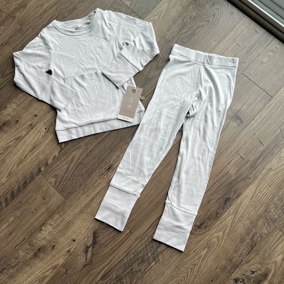 Goumi  Thermal Organic Cotton Jogger Set Color Stone - Picture 11 of 16